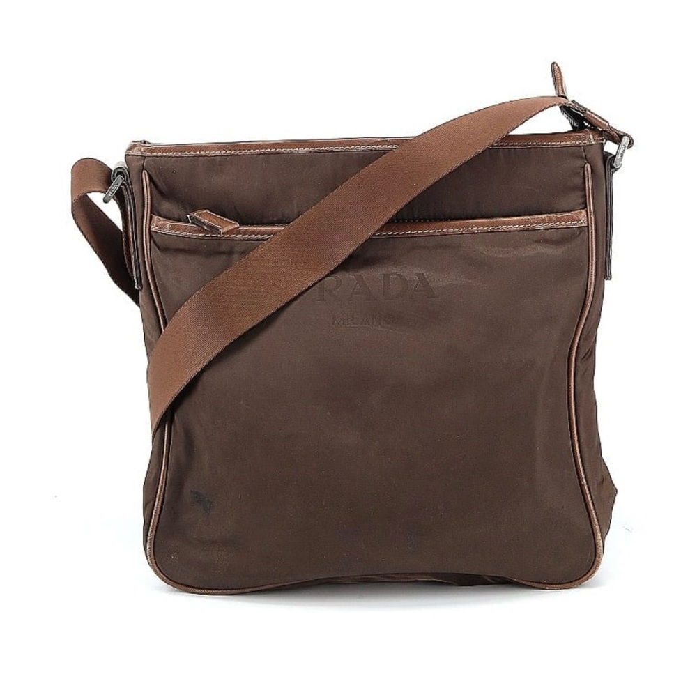Prada Brown Crossbody Shoulder Bag